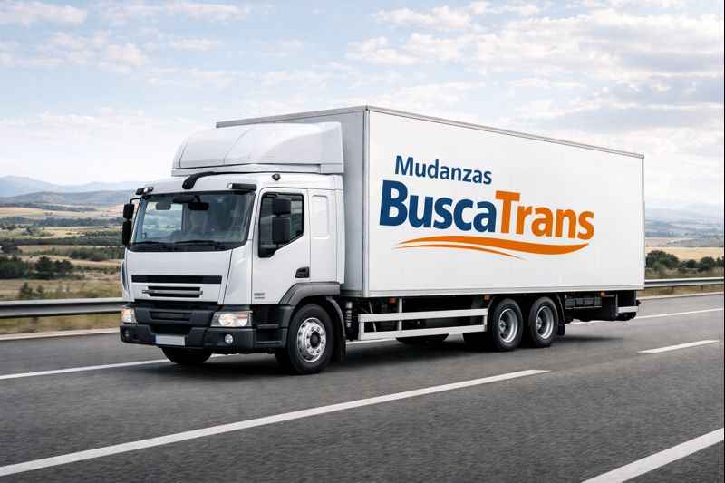 camion de buscatrans en Mudanzas Nacionales i Internacionales en Barcelona
