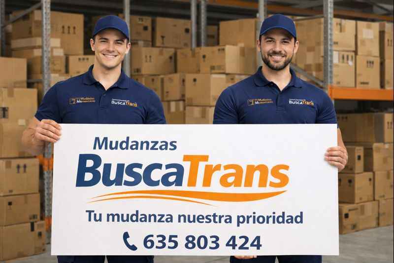 Equipo profesional de Mudanzas BuscaTrans