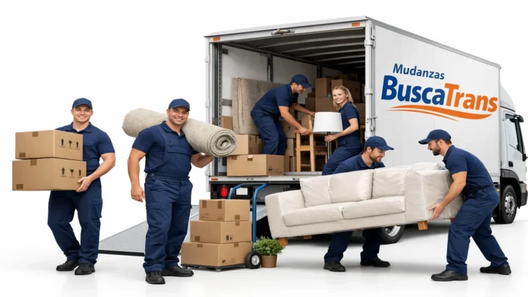Equipo profesional de Mudanzas BuscaTrans