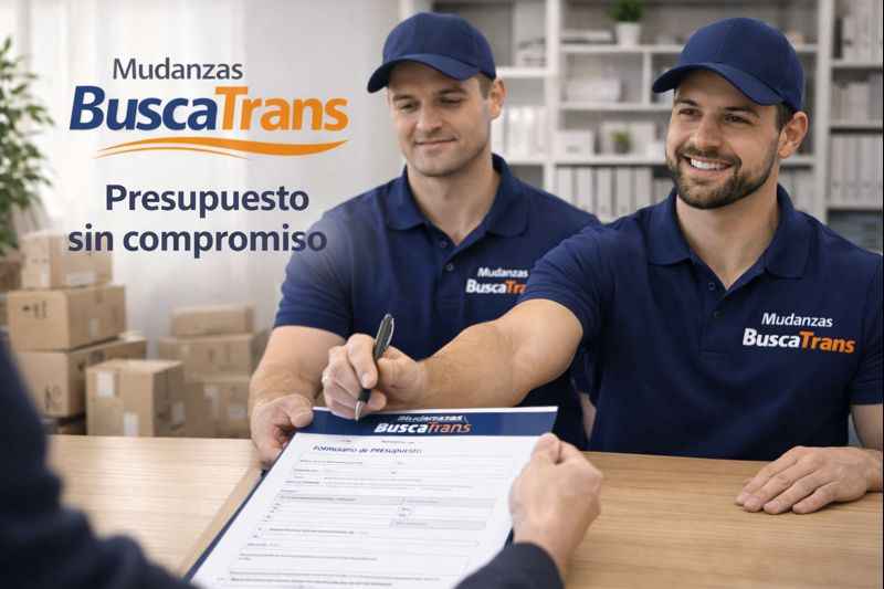 presupuesto de mudanza con BuscaTran