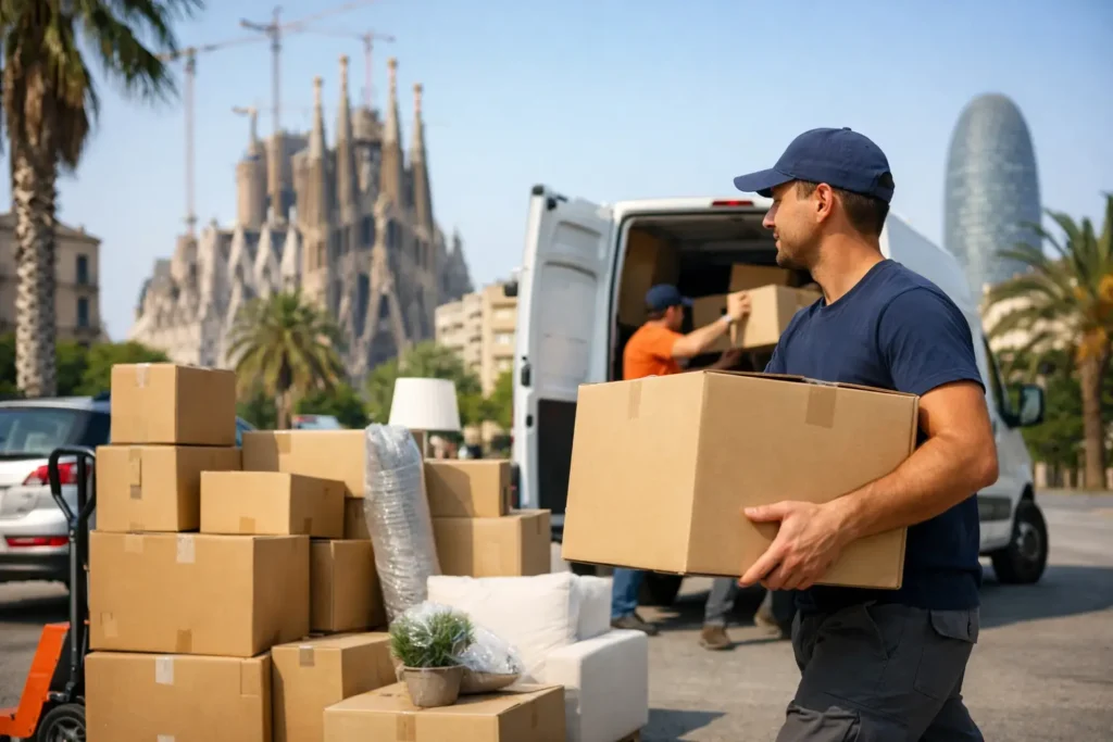 Mudanza urgente Barcelona para hoy sin sorpresas