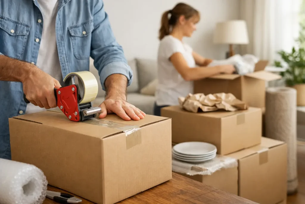 Cómo preparar cajas para mudanza sin perder tiempo