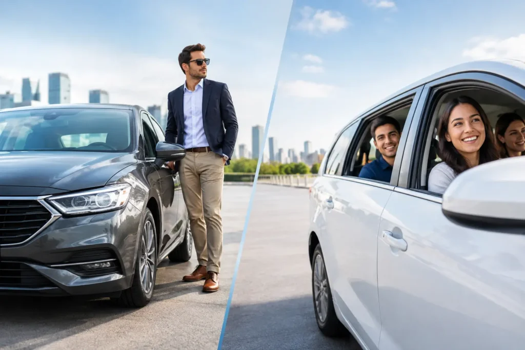 Vehículo exclusivo versus compartido ¿cuál conviene?